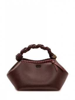 Ganni - Burgundy Bou Small Crossbody Bag