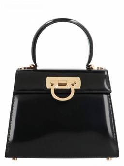 Ferragamo - Black Iconic Small Satchel