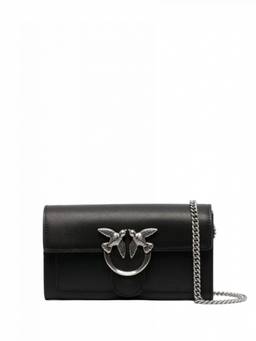 Pinko - Black Love Mini Icon Crossbody Bag