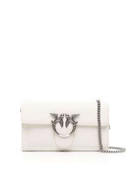 Pinko - White Love One crossbody bag