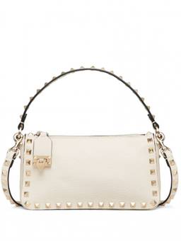 Valentino Garavani - White Rockstud Small Shoulder Bag