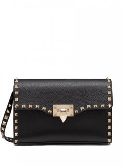 Valentino Garavani - Black Rockstud Small Crossbody Bag