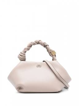 Ganni - Light Grey Bou Medium Crossbody Bag