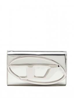 Diesel - Silver 1Dr Leather Clutch