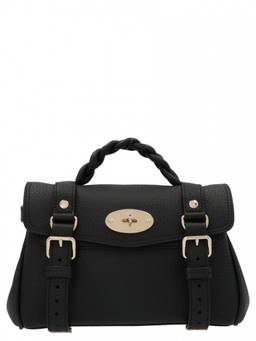 Mulberry - Black Alexa Mini Satchel
