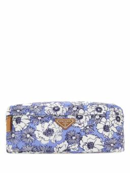 PRADA - Blue Re-Nylon Printed Crossbody Bag