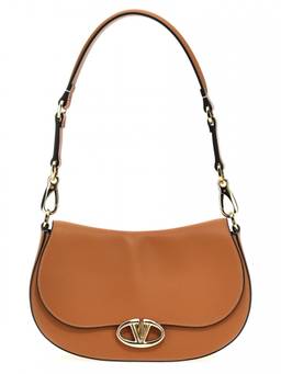 Valentino Garavani - Brown Small Saddle Shoulder Bag