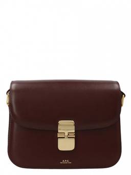 A.P.C. - Maroon Grace Small' Crossbody Bag