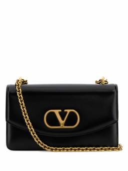 Valentino Garavani - Black Vain Shoulder Bag