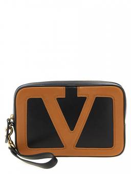 Valentino Garavani - Black Viva Superstar Clutch