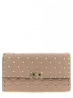 Valentino Garavani - PinkRockstud Spike' Shoulder Bag