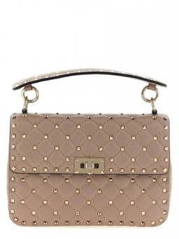 Valentino Garavani - PinkRockstud Spike' Shoulder Bag