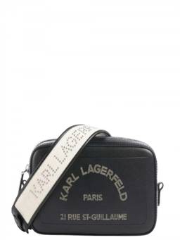 Karl Lagerfeld - Black Logo Crossbody Bag