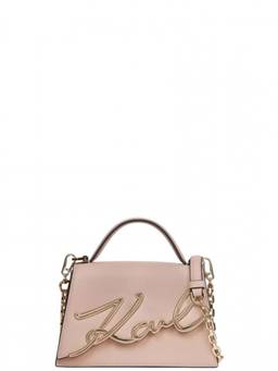 Karl Lagerfeld - Pink K/Signature Small Satchel