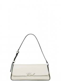 Karl Lagerfeld - Off White K/Signature Shoulder Bag