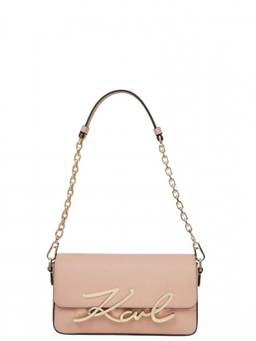 Karl Lagerfeld - Pink K/Signature Shoulder Bag