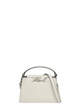 Karl Lagerfeld - Off White K/Signature Mini Satchel