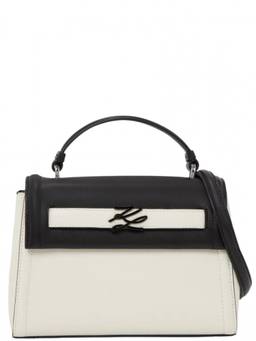 Karl Lagerfeld - BlackWhite K/Autograph Satchel