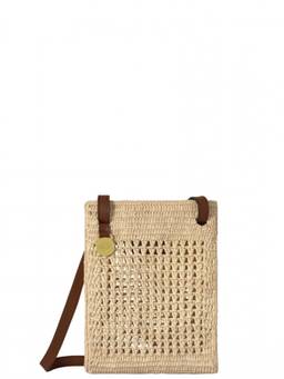 Mulberry - Natural Crochet Small Crossbody Bag