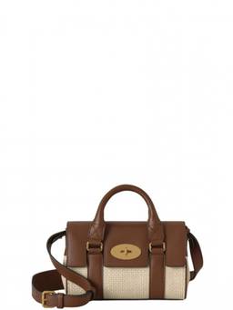 Mulberry - Beige Bayswater Mini Satchel