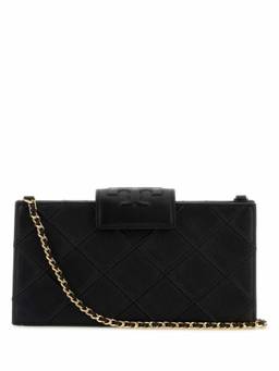 TORY BURCH - Black Fleming Mini Crossbody Bag