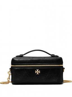 TORY BURCH - Black Charlie Mini Crossbody Bag