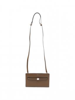 Toteme - Beige Belted Small Crossbody Bag