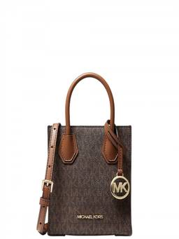 Michael Kors - Brown Mercer Extra Small Crossbody Bag