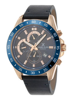 Daniel Klein - Analog Blue Dial Men's Watch-DK.1.12455-4