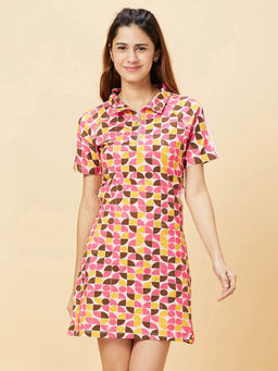 Being Human - Women Azalea Pink Knee Length Dress