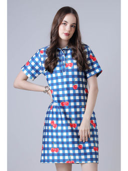 NEOFAA - The Graphic Edition Women Polo Mini Dress
