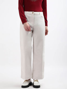 Tommy Hilfiger - Womens White Colour Trouser