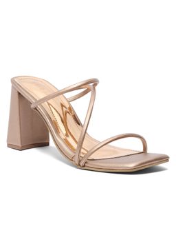 ERIDANI - Women Mika Rosegold Block Heels