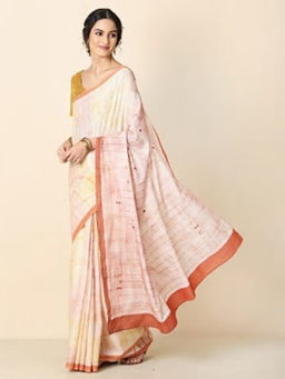 Fabindia - Cotton Hand Block Print Sari
