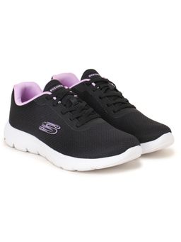 SKECHERS - Black Mesh Rubber Women Running Shoes