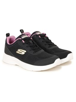 SKECHERS - Black Mesh Rubber Women Running Shoes