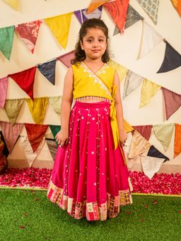 Tilsim by Sagarika Mehrotra - Floral Bliss Embellished Lehenga with Blouse