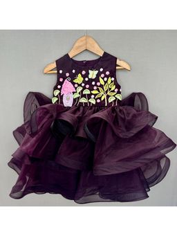 LABEL NEETI - Hand Embroidered Whimsical Party Dress