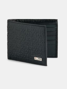U.S. POLO ASSN. - LAMIA Mens Embellished Black Wallets