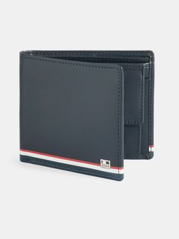 U.S. POLO ASSN. - PATRAS Mens Solid Navy Wallets