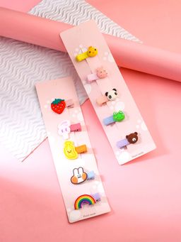 Yellow Chimes - Melbees By Butterfly Clips for Women Pack Of 10