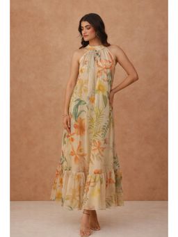AROOP SHOP INDIA - Beige Carmella Dress