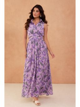 AROOP SHOP INDIA - Purple Asterine Dress
