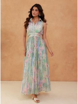 AROOP SHOP INDIA - Green Jenna Dress