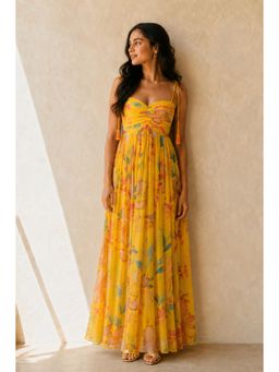 AROOP SHOP INDIA - Yellow Almanda Dress