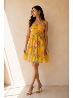 AROOP SHOP INDIA - Yellow Marielle Dress