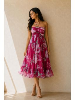 AROOP SHOP INDIA - Pink Rosee Dress