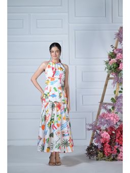 Ombrello - Amalfi Print Maxi Dress