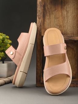 CLOG LONDON - Women Peach Slip On Sandals