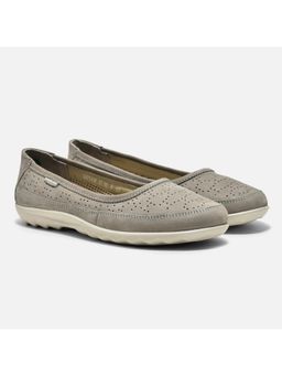 WOODLAND - Women's Grey Ballerinas